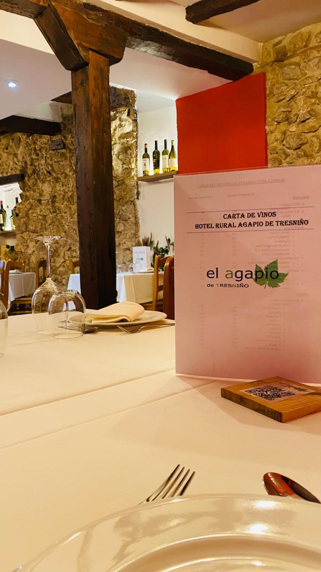 Hotel Restaurante Agapio De Tresnino Quintanilla de Onésimo エクステリア 写真